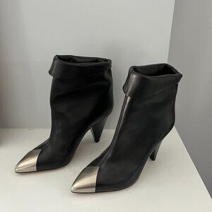 Isabel Marant Silver-Tip Boots, Leather (39 EU ~ 9.5 US)